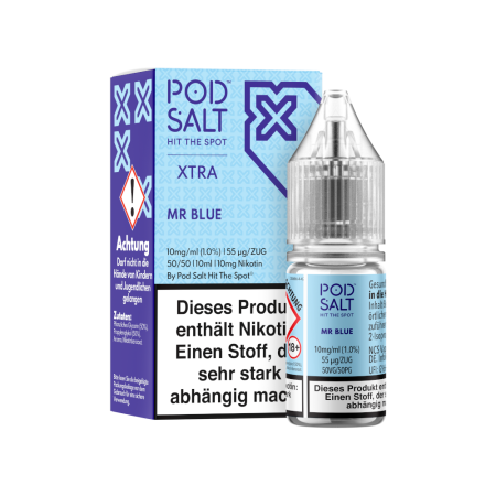 Pod Salt X - Mr Blue - Nikotinsalz Liquid - 10mg
