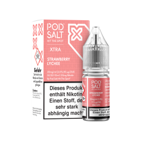 Pod Salt X - Strawberry Lychee - Nikotinsalz Liquid - 20mg
