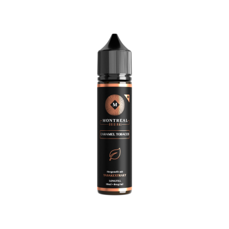 Montreal Original - Caramell Tobacco - Longfills 10 ml - 10ml Aroma in 60ml