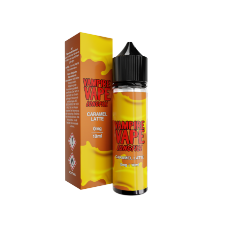 Vampire Vape - Dessert Collection - Caramel Latte - 10ml Aroma in 60ml