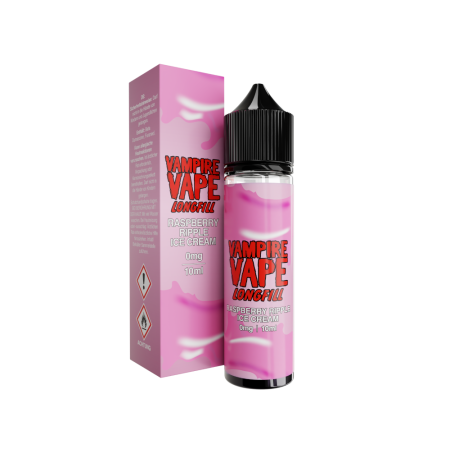 Vampire Vape - Dessert Collection - Raspberry Ripple Ice Cream - 10ml Aroma in 60ml