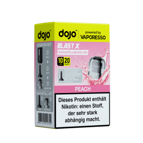 Vaporesso dojo Blast X Einweg Pod - Peach - 20mg Nikotinsalz 10ml