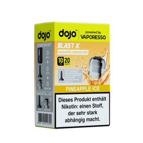 Vaporesso dojo Blast X Einweg Pod - Pineapple Ice - 20mg Nikotinsalz 10ml