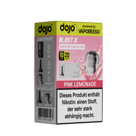 Vaporesso dojo Blast X Einweg Pod - Pink Lemonade - 20mg Nikotinsalz 10ml