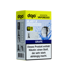Vaporesso dojo Blast X Einweg Pod - Grape - 20mg Nikotinsalz 10ml