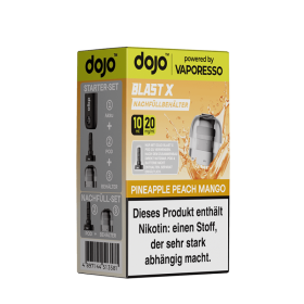 Vaporesso dojo Blast X Einweg Pod - Pineapple Peach Mango - 20mg Nikotinsalz 10ml