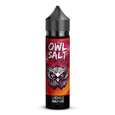 OWL Salt Longfill - Lychee Mango - 10ml Aroma in 60ml