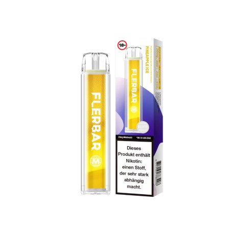 Flerbar M Einweg E-Zigarette Pineapple Ice