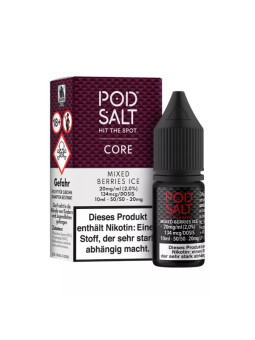 Pod Salt Core Mixed Berries Ice 10ml 20mg