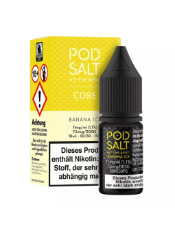 Pod Salt Core Banana Ice 10ml 11mg