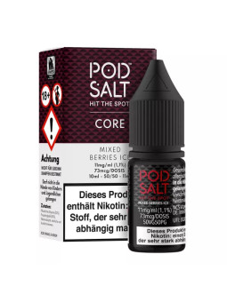 Pod Salt Core Mixed Berries Ice 10ml 11mg