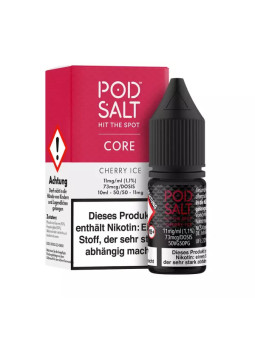 Pod Salt Core Nikotinsalz - Cherry Ice - Liquid 11mg 10ml