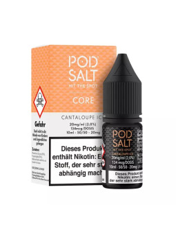 Pod Salt Core Nikotinsalz - Cantaloupe Ice - Liquid 20mg 10ml