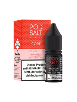 Pod Salt Core Nikotinsalz - Red Apple Ice - Liquid 20mg 10ml
