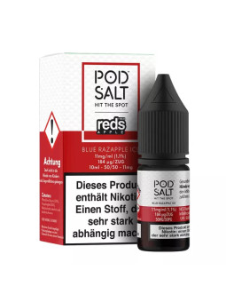 Pod Salt Fusion - Blue Razapple Ice - 10ml Liquid 11mg Nikotinsalz