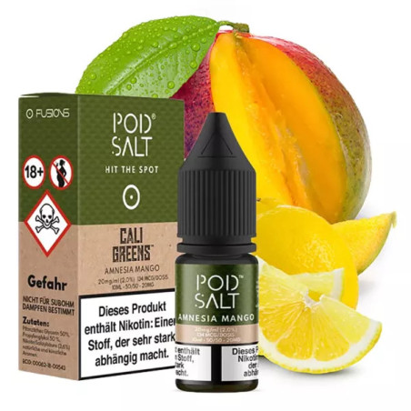 Pod Salt Fusion - Amnesia Mango - 10ml Liquid 20mg Nikotinsalz