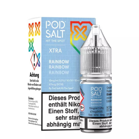 Pod Salt X - Rainbow - Liquid 10mg 10ml