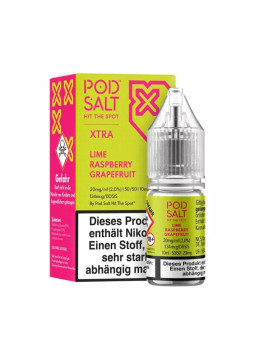 Pod Salt X - Lime Grapefruit Raspberry- Liquid 20mg 10ml