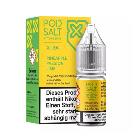 Pod Salt X - Pineapple Passion Lime - Liquid 20mg 10ml