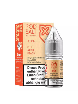 Pod Salt X - Fuji Apple Peach - Liquid 20mg 10ml