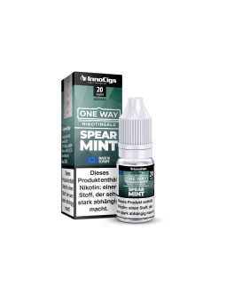 InnoCigs - One Way - Spearmint Nikotinsalz Liquid 10ml - 0mg/ml