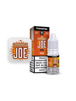 InnoCigs - Commander Joe Tabak Liquid 10ml - 0mg/ml