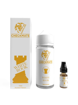 Dampflion Checkmate White Rook Aroma 10ml in 120ml Flasche