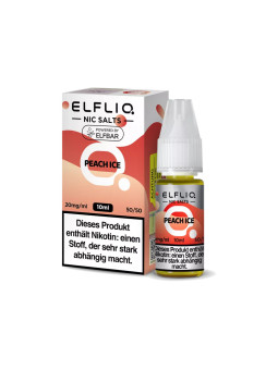 ELFLIQ - Peach Ice - Nikotinsalz Liquid - 20mg/ml