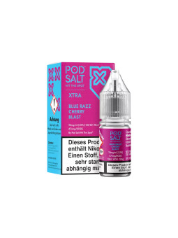 Pod Salt X - Blue Razz Cherry Blast - Liquid 10mg 10ml
