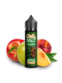 OWL Salt Longfill Apple Peach 10 ml in 60 ml