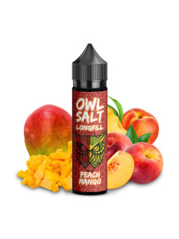 OWL Salt Longfill Peach Mango 10 ml in 60 ml