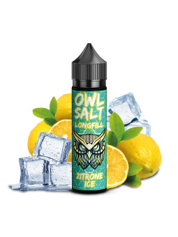 OWL Salt Longfill Zitrone Ice 10 ml in 60 ml