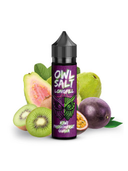 OWL Salt Longfill Kiwi Passionfruit Guava 10 ml in 60 ml