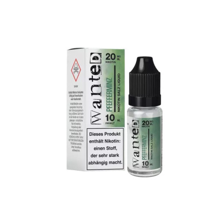 Wanted Pfefferminz 10mg Overdosed 10ml Nikotinsalzliquid
