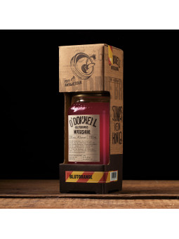 O'Donnell Moonshine - Blutorange - Geschenkset (Ausgießer + 700ml Glas)