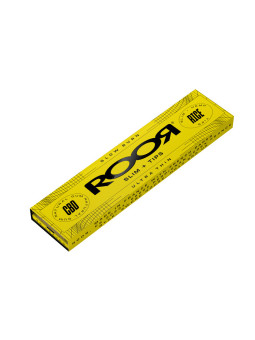RooR Rolling Paper - Slim - Rice 32 Blatt + Tips