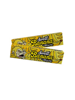 Monkey King Rolling Papers mit Filter Tips - Sweet Banana