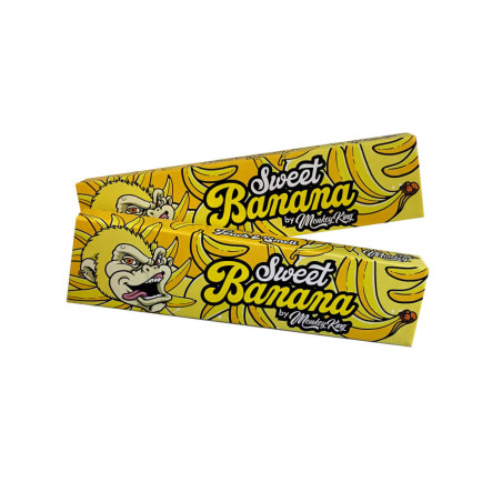 Monkey King Rolling Papers mit Filter Tips - Sweet Banana