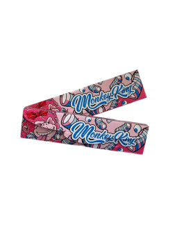 Monkey King Rolling Papers mit Filter Tips - Cotton Candy