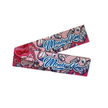 Monkey King Rolling Papers mit Filter Tips - Cotton Candy