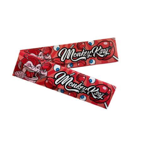 Monkey King Rolling Papers mit Filter Tips - Red Lolly Pop