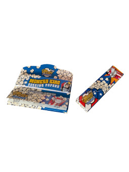 Monkey King Rolling Papers mit Filter Tips - Popcorn Touch and Smell