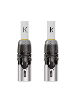 KIWI 2 - Pod inkl. Filter Tip Schwarz 0,8 Ohm (2 Stück pro Packung)