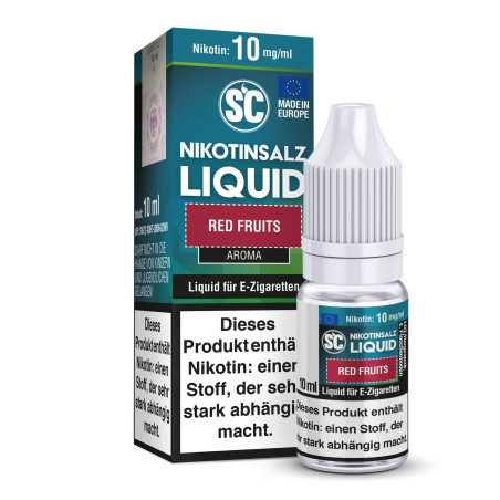 SC - RED FRUITS - Nikotinsalz  Liquid - 10mg/ml