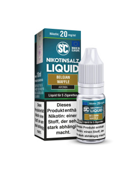 SC - BELGIAN WAFFLE - Nikotinsalz  Liquid - 20mg/ml