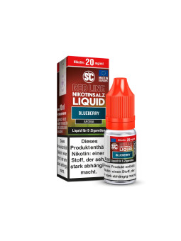 SC - RED LINE - BLUEBERRY - Nikotinsalz  Liquid - 20mg/ml