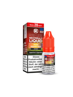 SC - RED LINE - PEACH PASSION FRUIT - Nikotinsalz  Liquid - 10mg/ml