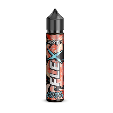 Revoltage FLEX – Overdosed Peach Ice Tea Longfill Aroma 10ml