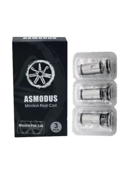 Asmodus Minikin Verdampferkopf 0,8 Ohm (3 Stück pro Packung)