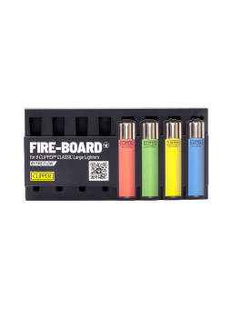 FIRE-BOARD - Sammel-Board für Clipper Feuerzeuge - Für 8 Clipper Classic Large